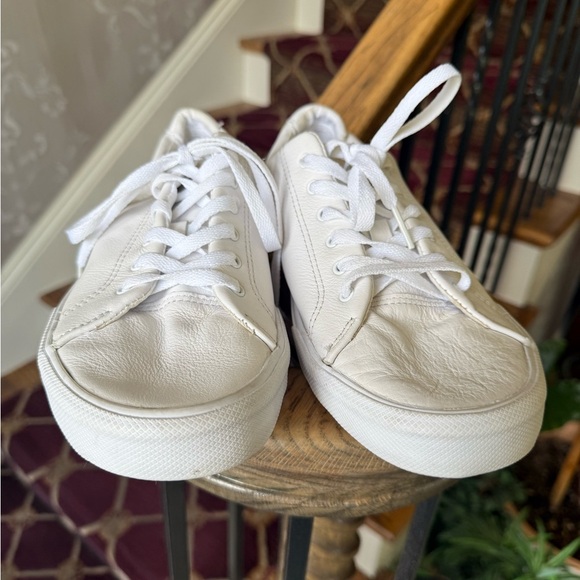 Sperrys ladies sneaker size 10 white very good condition men’s size 8 1/2 - Picture 11 of 15